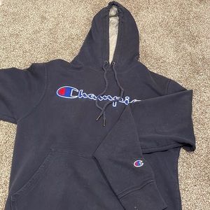 Navy blue hoodie